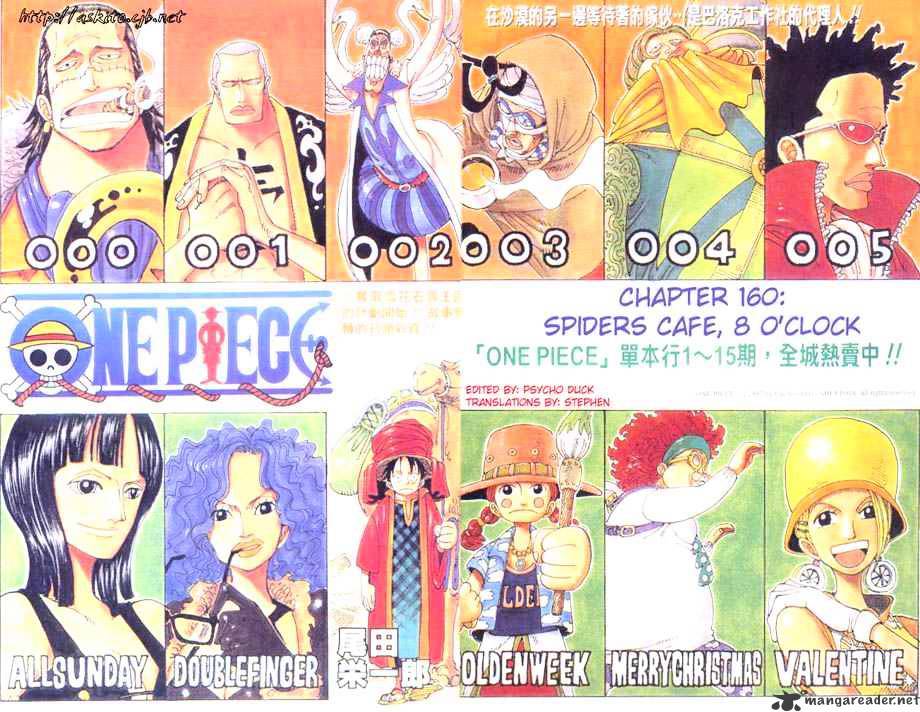 One Piece, chapter 160 image 01