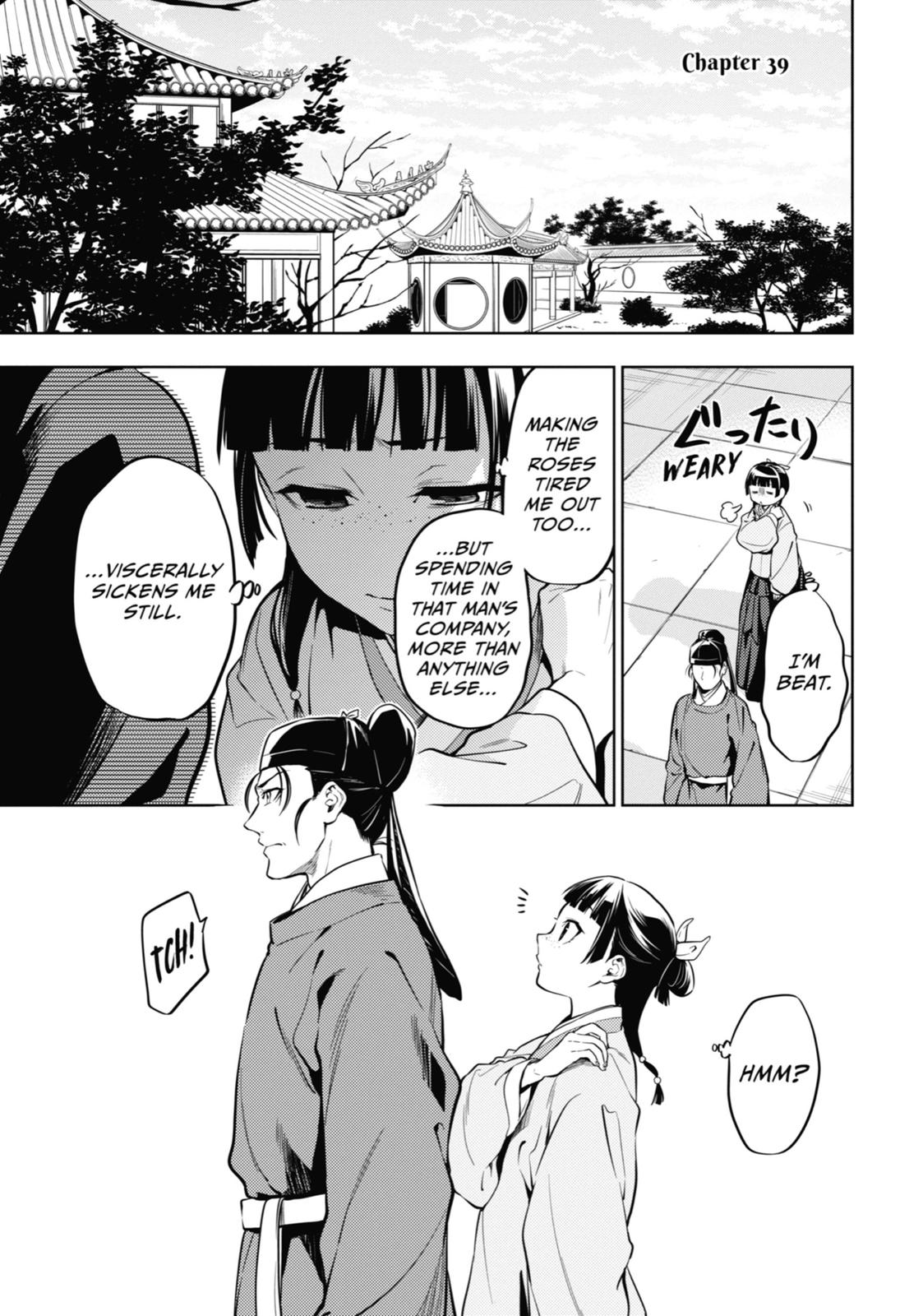 Kusuriya no Hitorigoto, Chapter 39 image 01