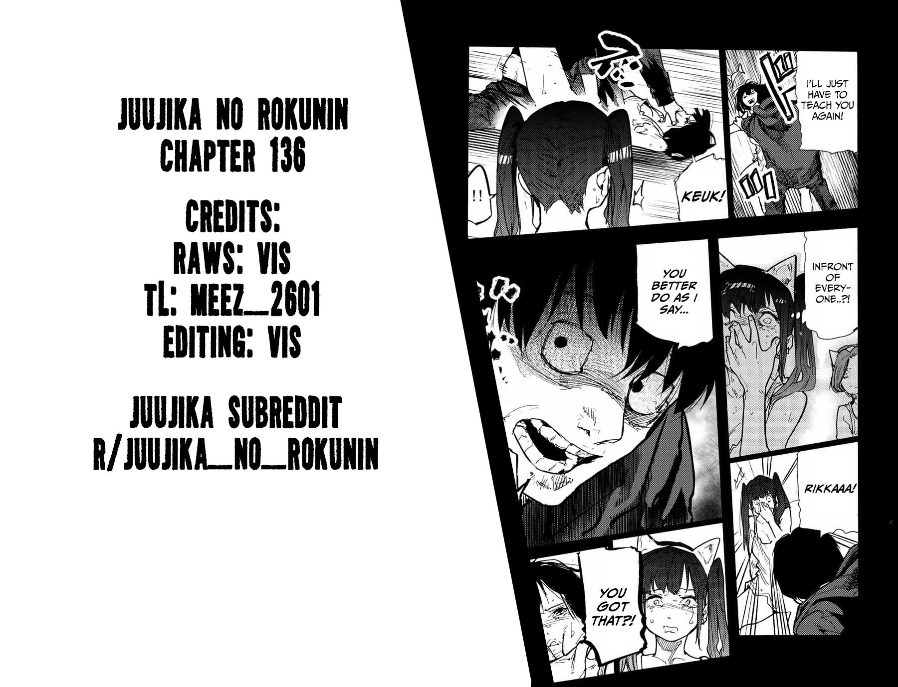 Juujika No Rokunin, Chapter 136 image 21