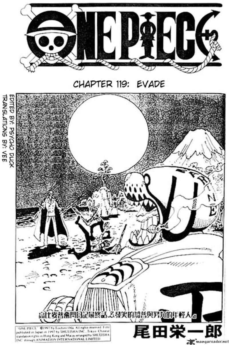 One Piece, chapter 119 image 01