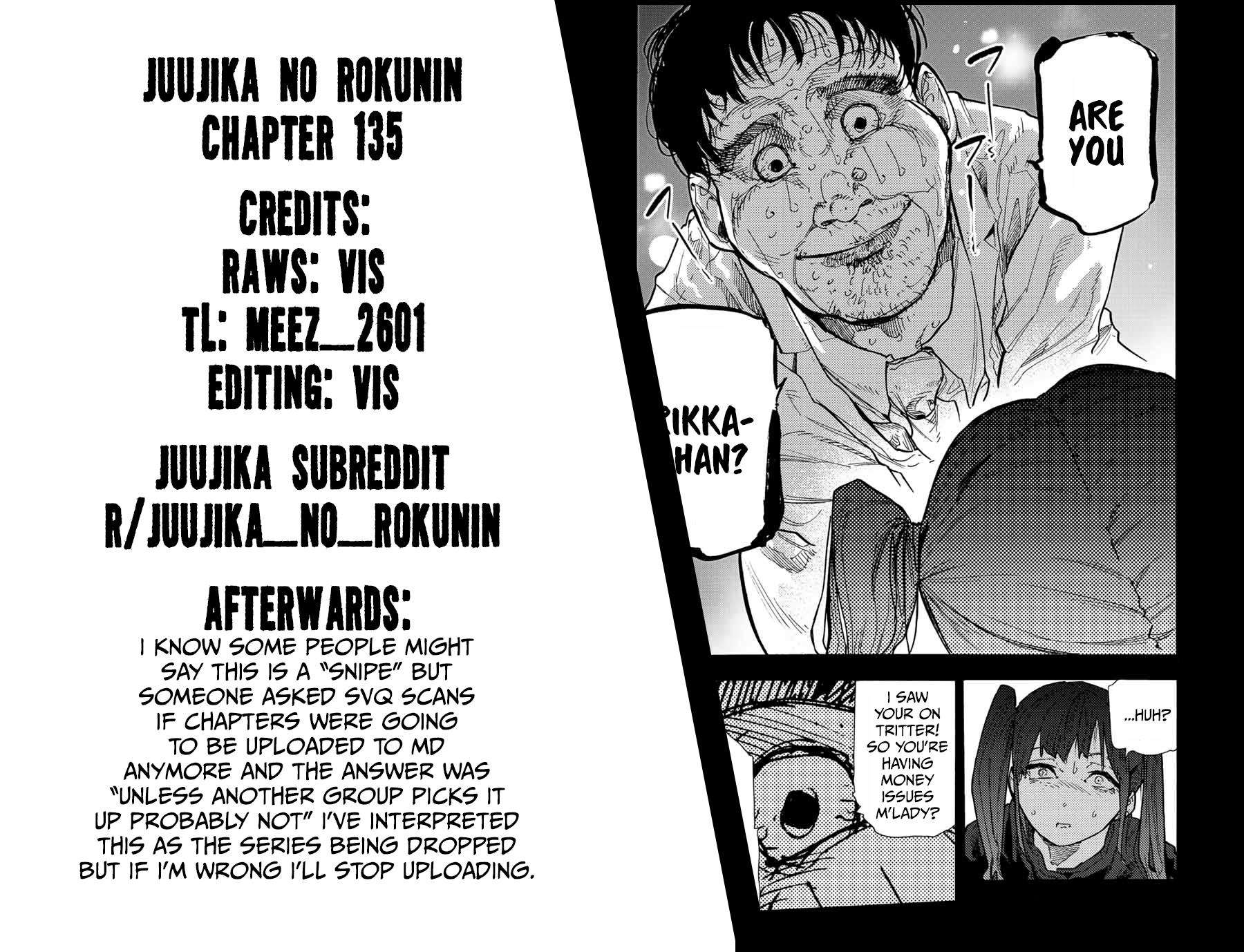 Juujika No Rokunin, Chapter 135 image 21