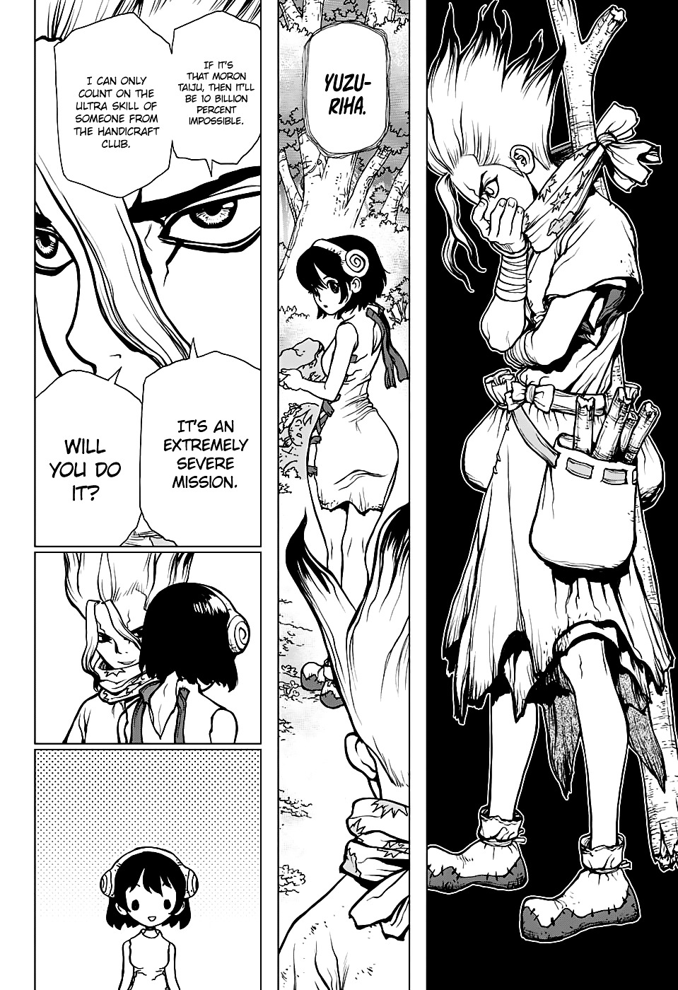 Dr.Stone, Chapter 15  The two countries of the stone world image 10