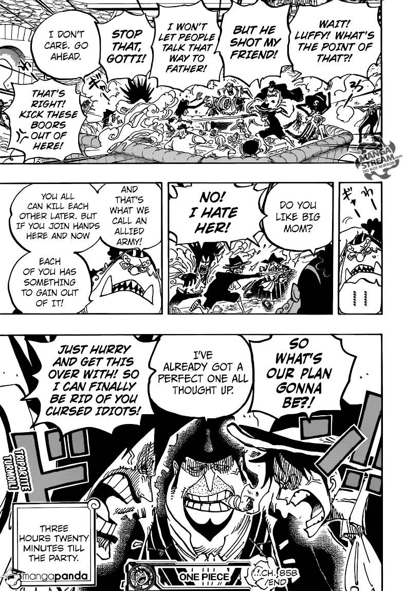 One Piece, chapter 858 image 17