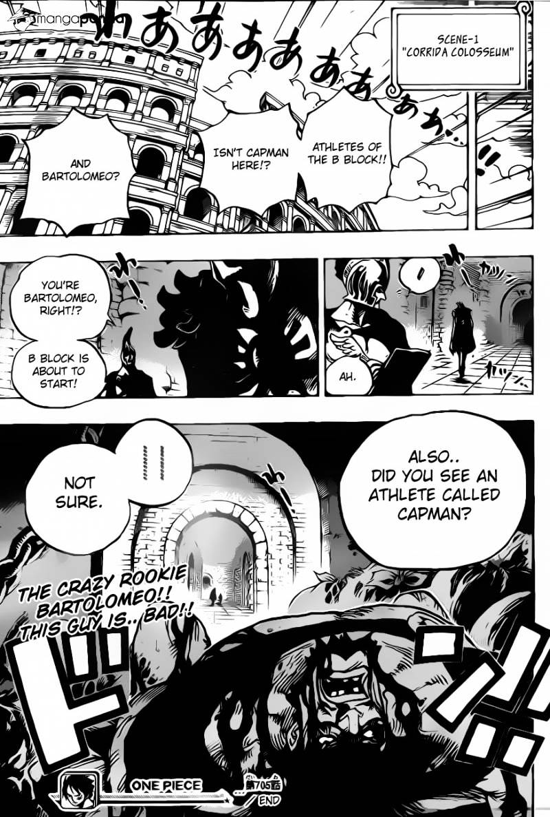 One Piece, chapter 705 image 20