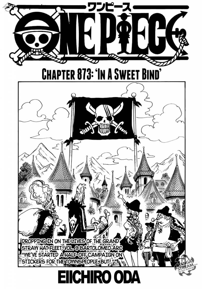 One Piece, chapter 873 image 01