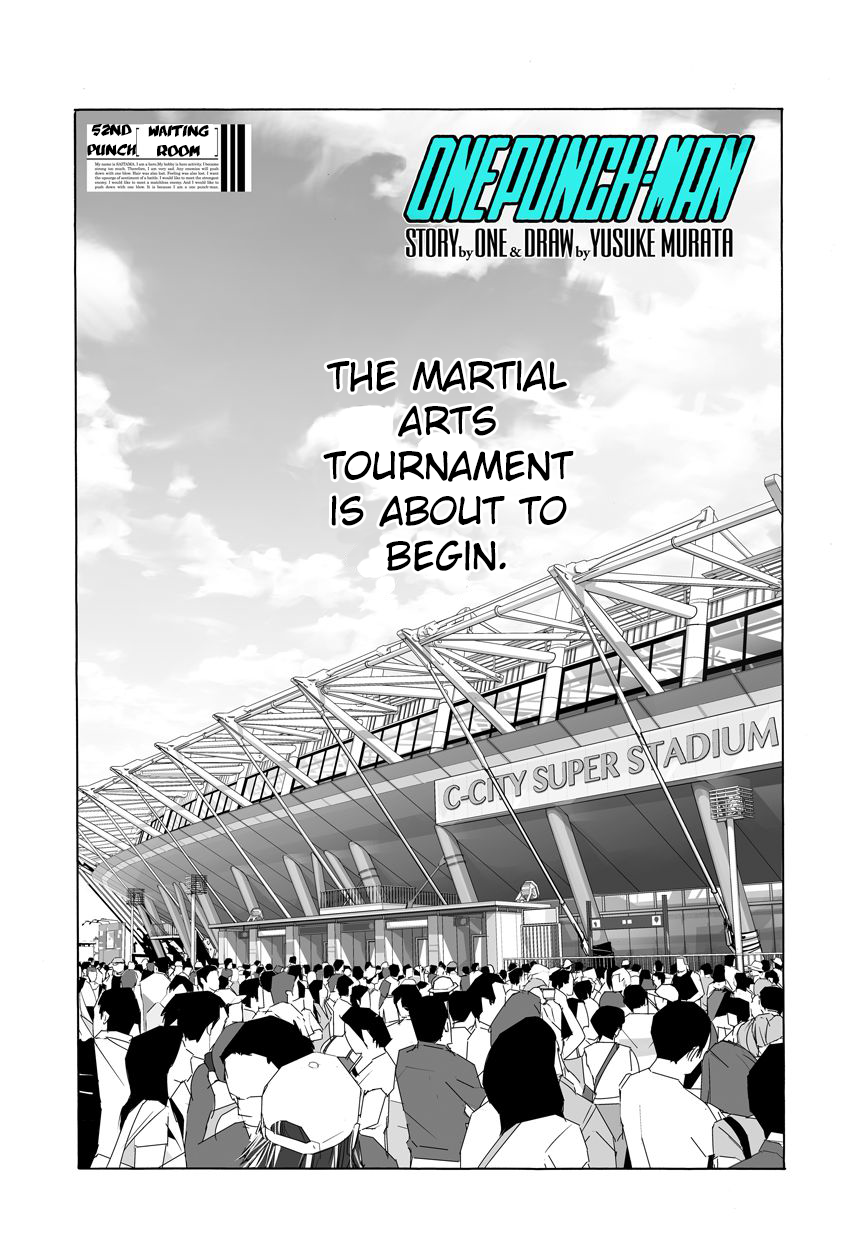 One Punch Man, Chapter 53 - Waiting Room image 01