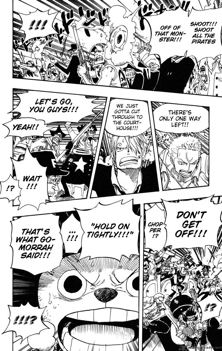 One Piece, chapter 385 image 14