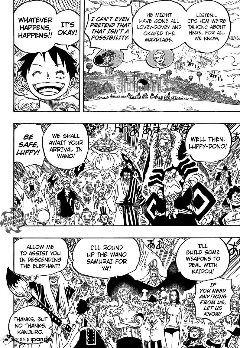 One Piece, chapter 822 image 16