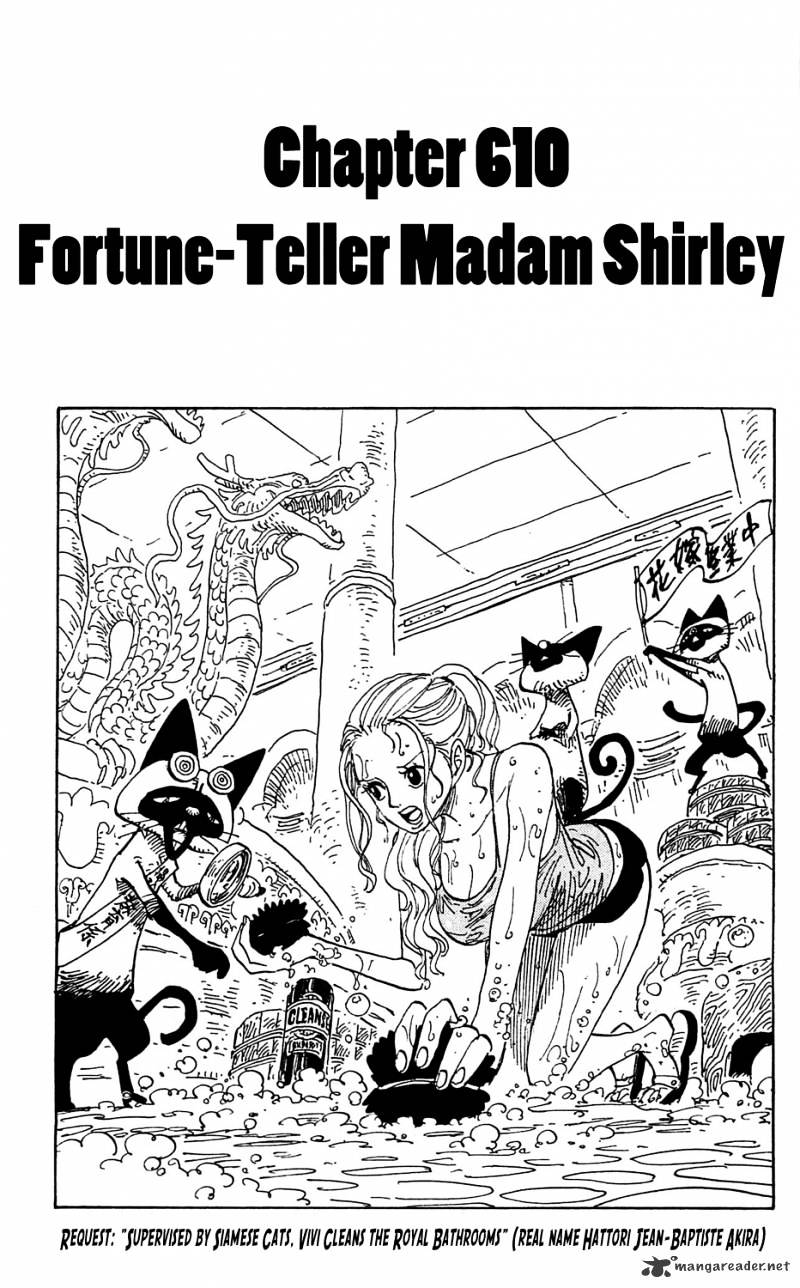 One Piece, chapter 610 image 01