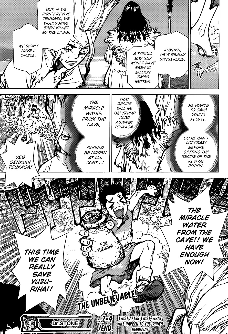 Dr.Stone, Chapter 4  The Pure-White Seashell image 18
