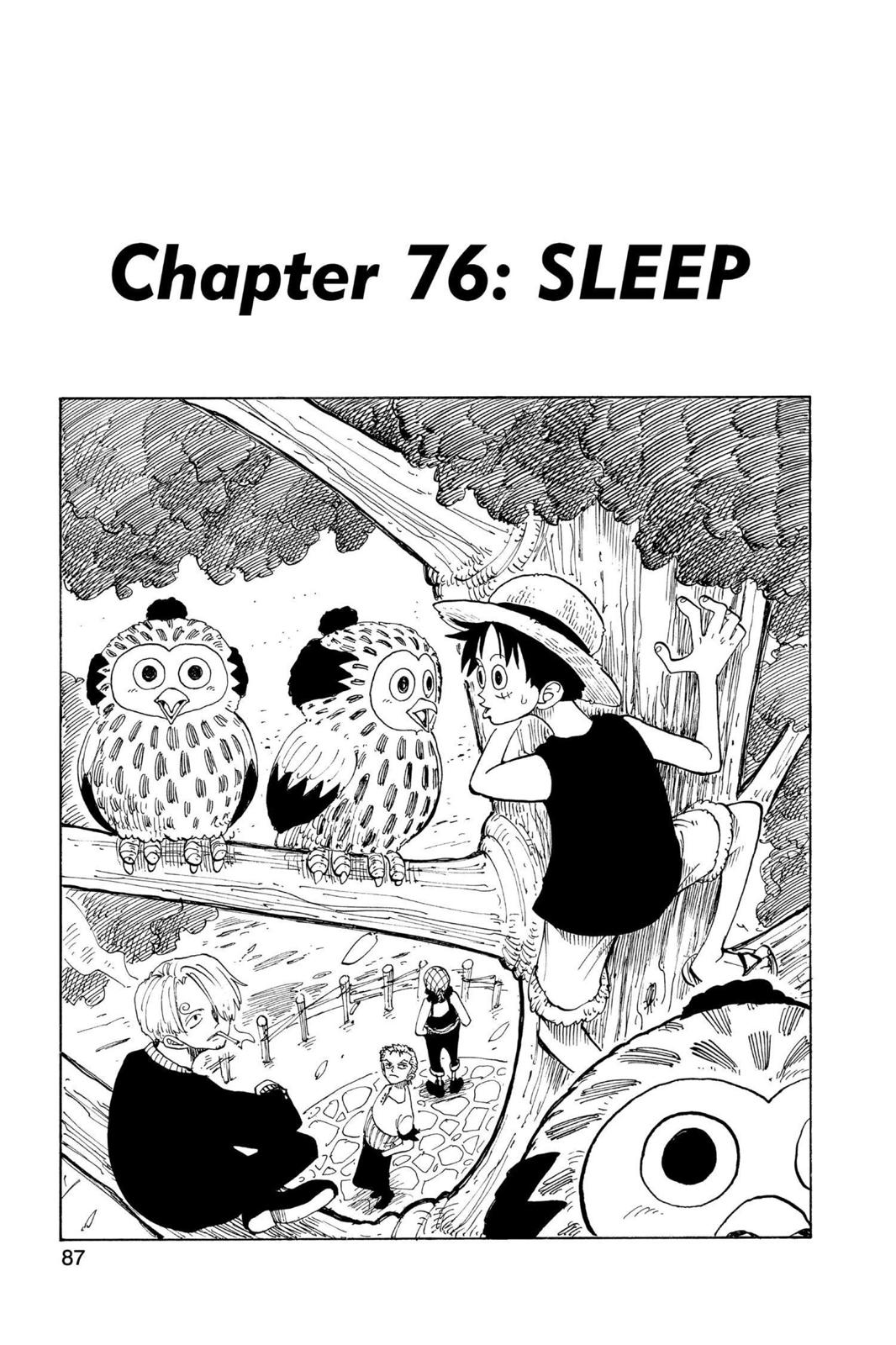 One Piece, Chapter 76 image 01