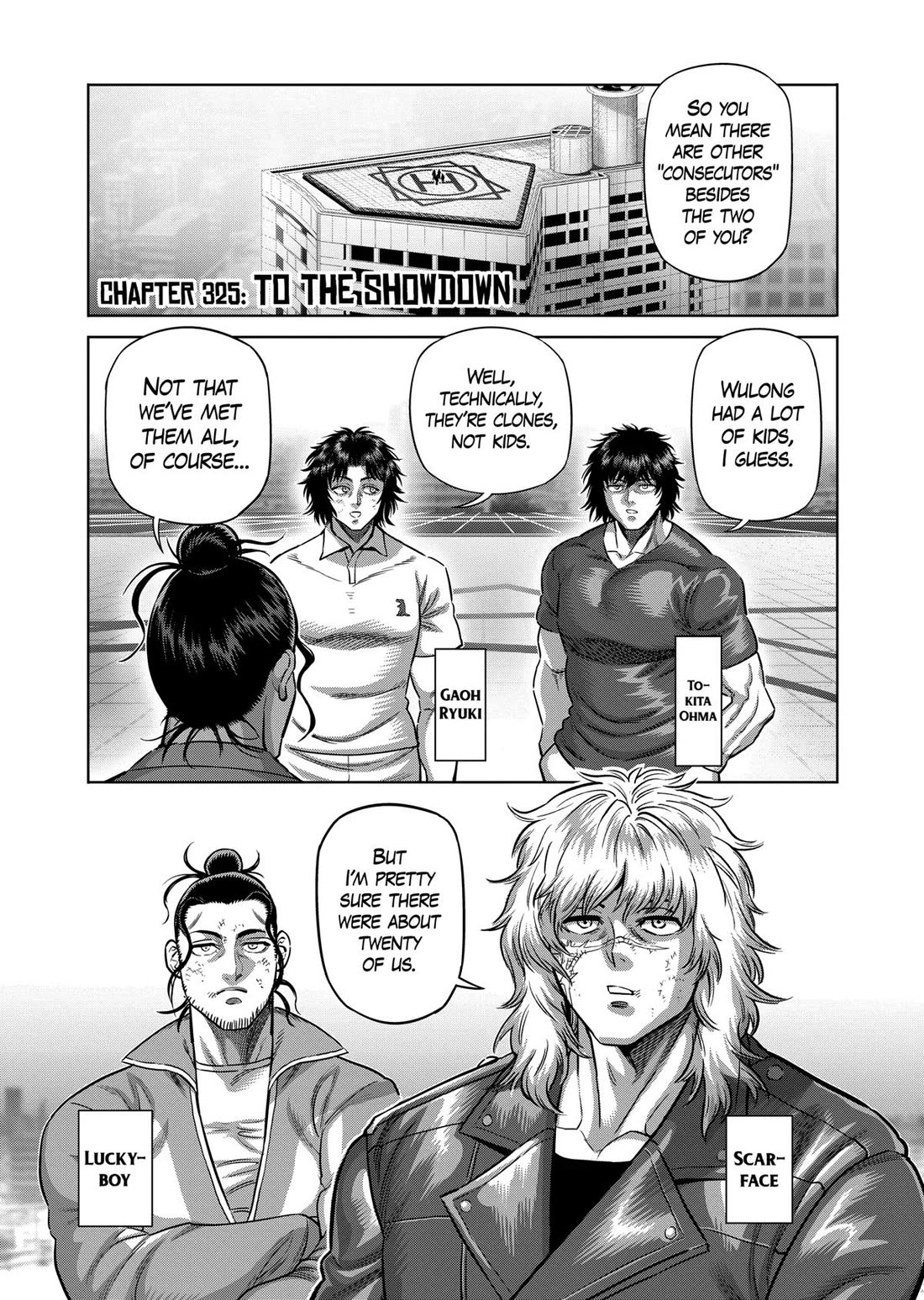 Kengan Omega, Chapter 325 image 01