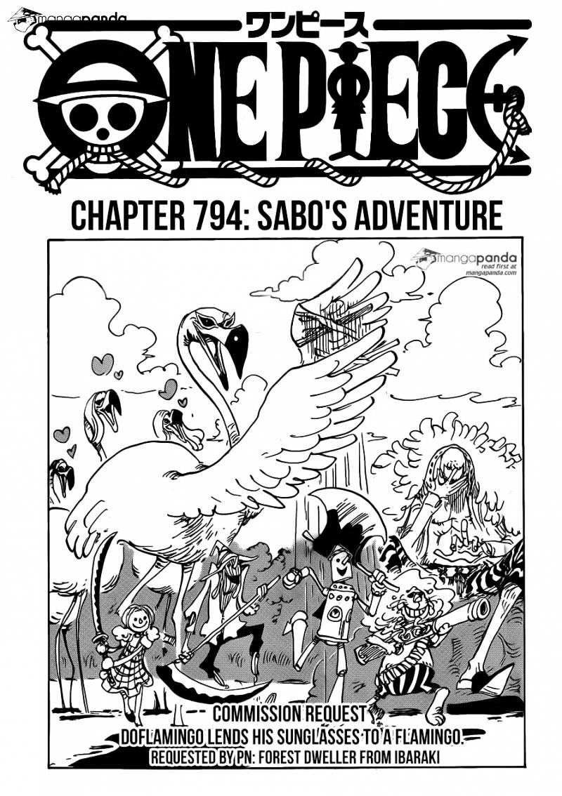 One Piece, chapter 794 image 01