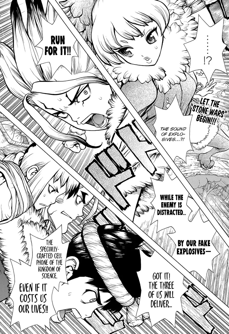 Dr.Stone, Chapter 62 Double Chase image 03