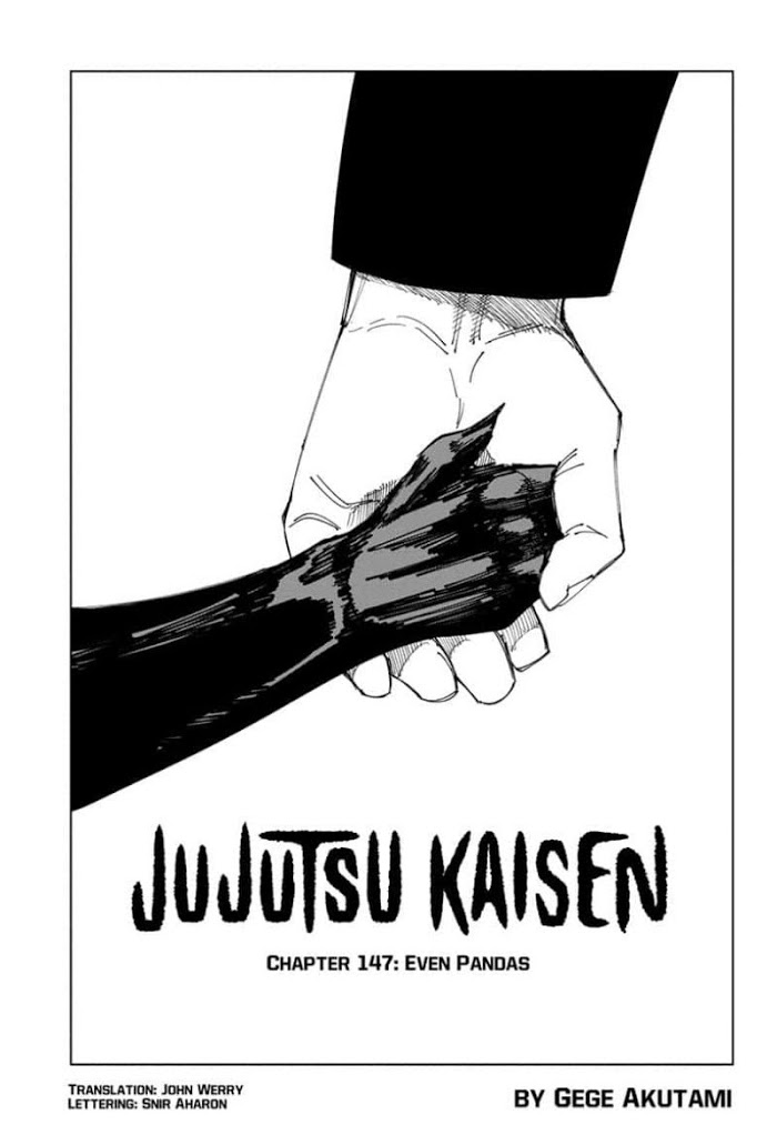Jujutsu Kaisen, Chapter 147 Even Pandas image 01