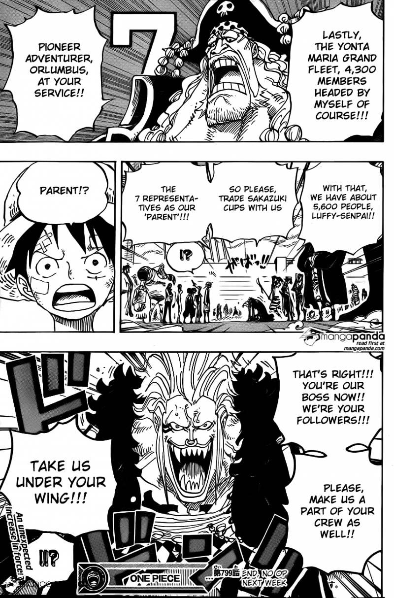 One Piece, chapter 799 image 14