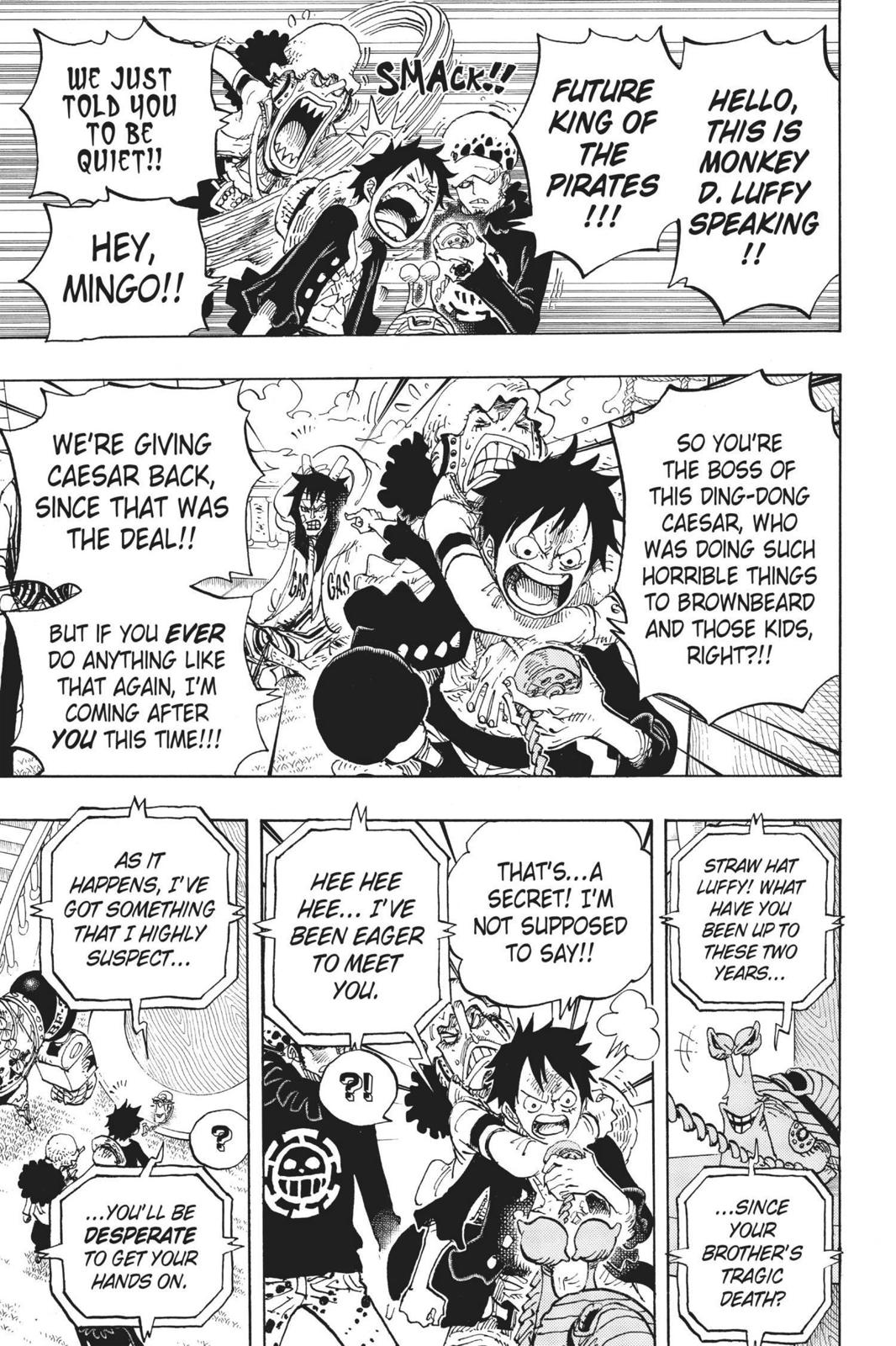 One Piece, Chapter 700 image 05