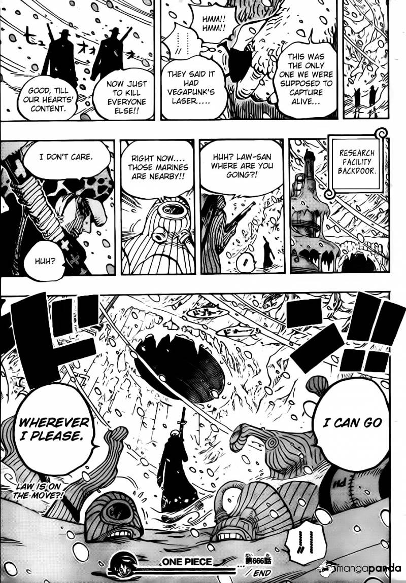 One Piece, chapter 666 image 17