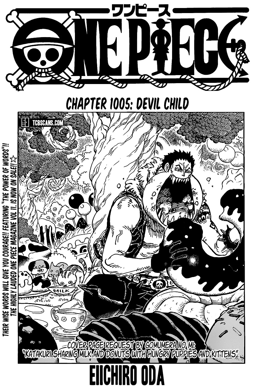 One Piece, chapter 1005 image 01