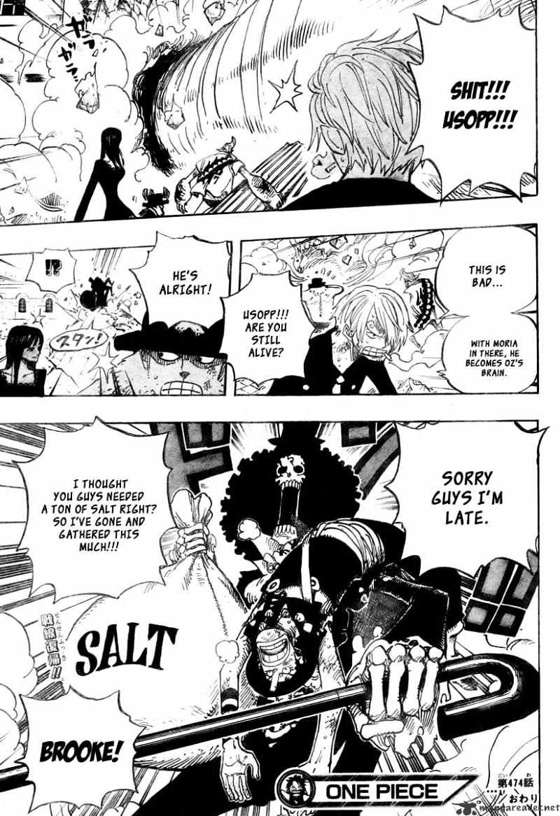 One Piece, chapter 474 image 18