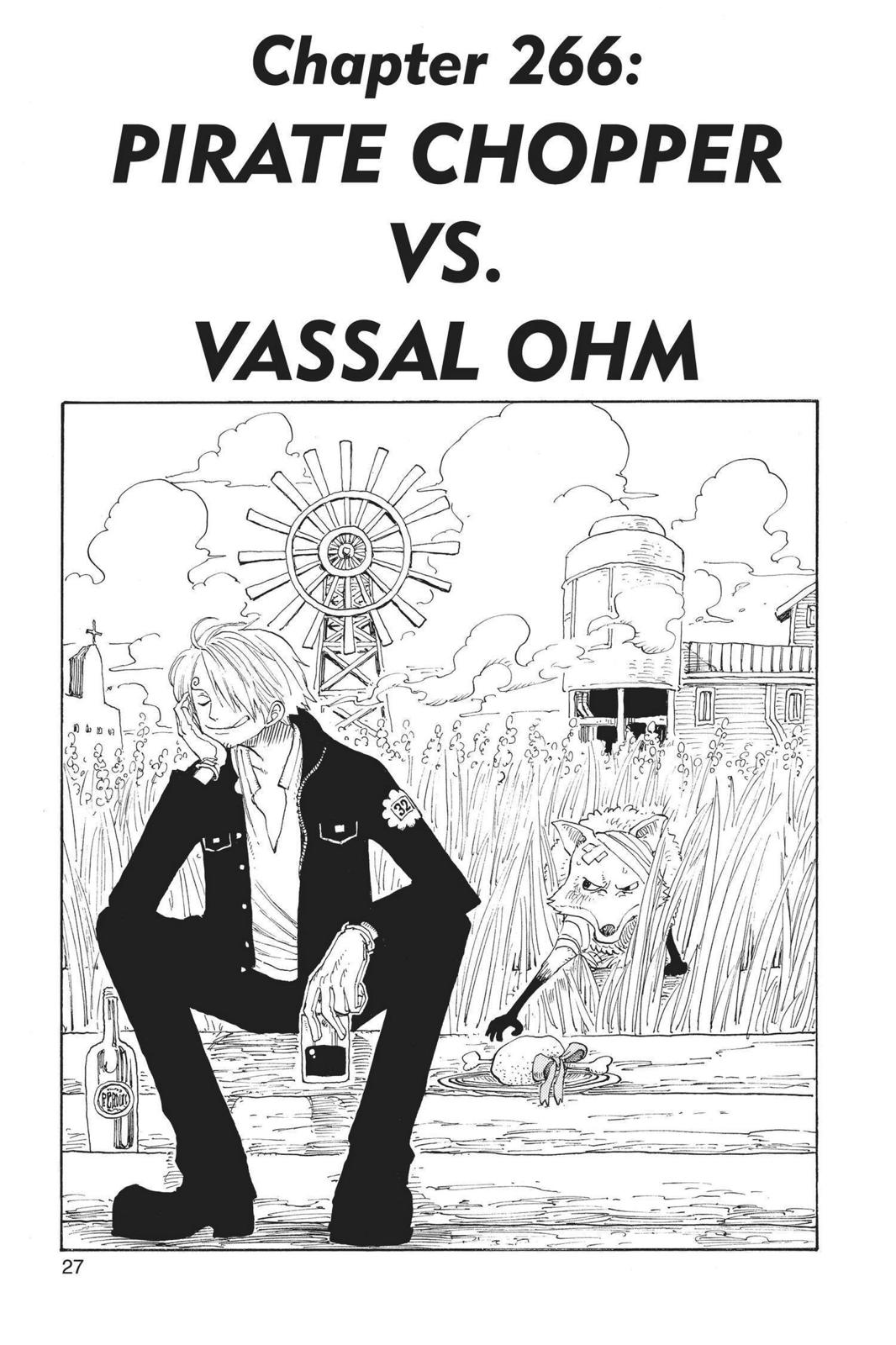 One Piece, Chapter 266 image 01