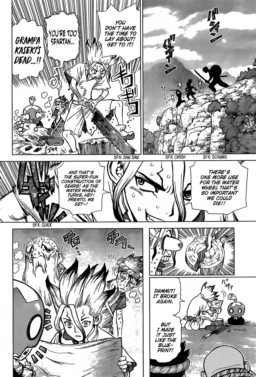 Dr.Stone, Chapter 53 Spartan Crafting Club image 07
