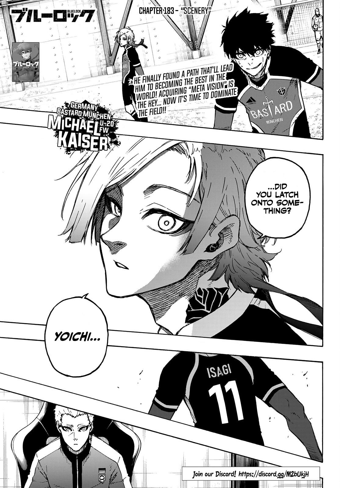 Blue Lock, Chapter 183 image 02