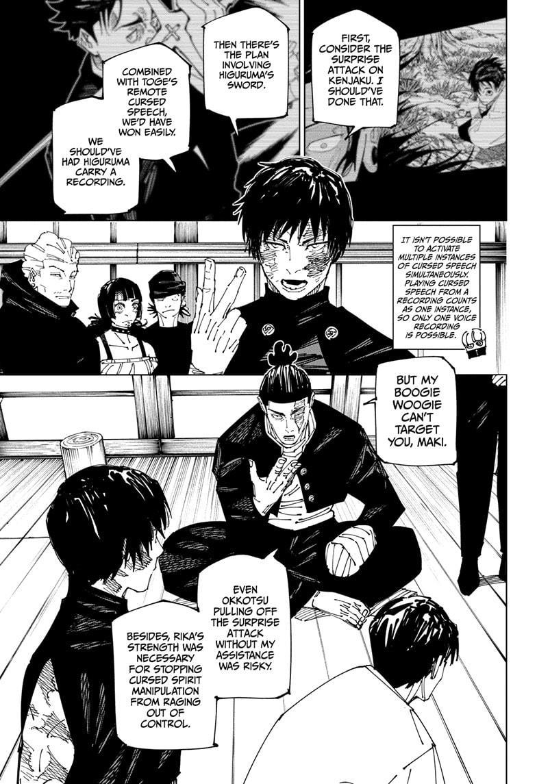 Jujutsu Kaisen, Chapter 269 image 05