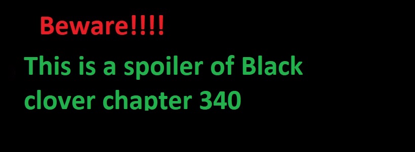 Black Clover, Chapter 340 image 1