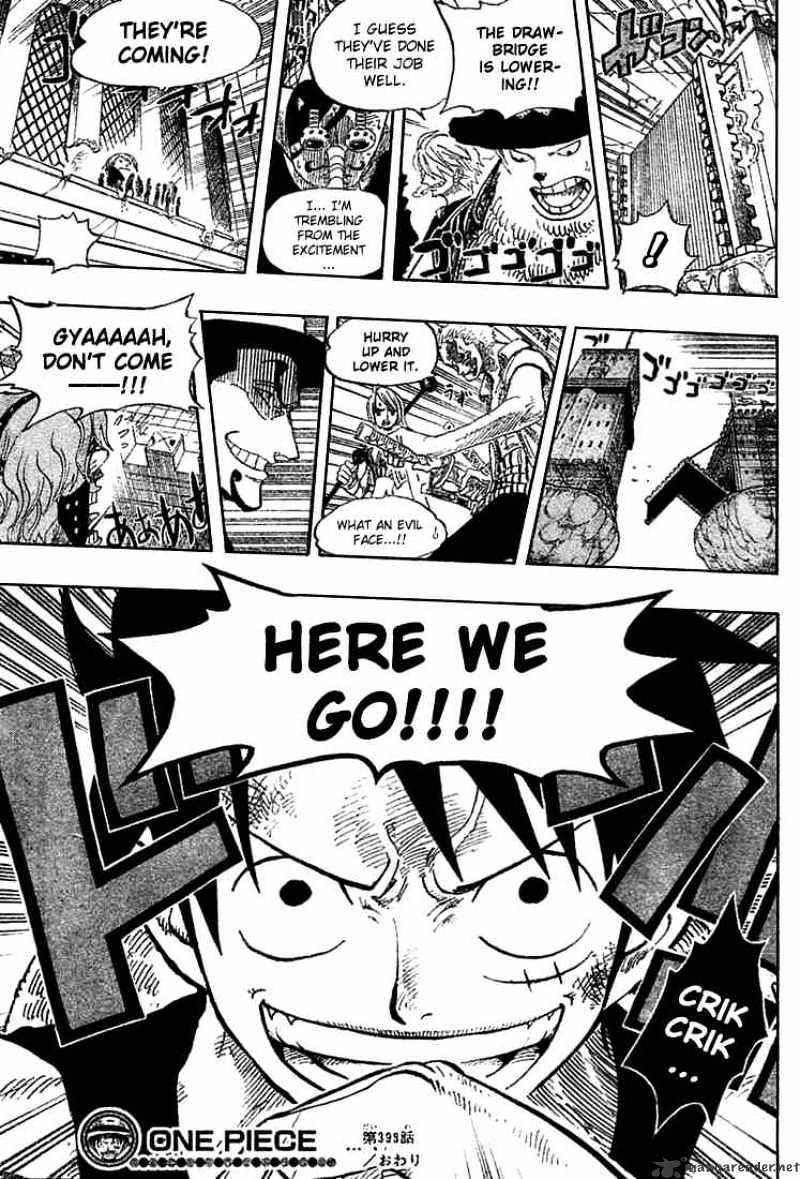 One Piece, chapter 398 image 18