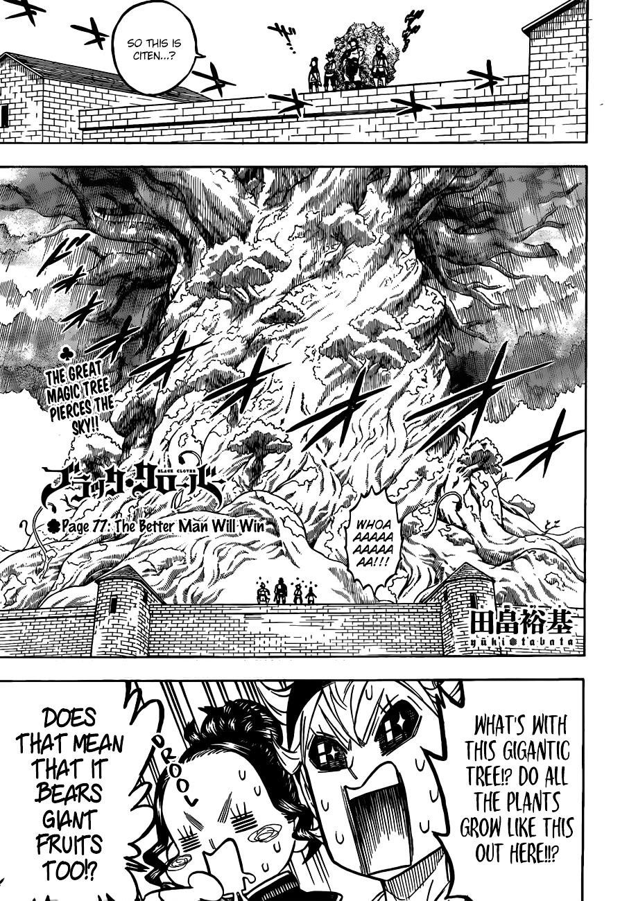 Black Clover, Chapter 77  The Better Man Will Win image 02