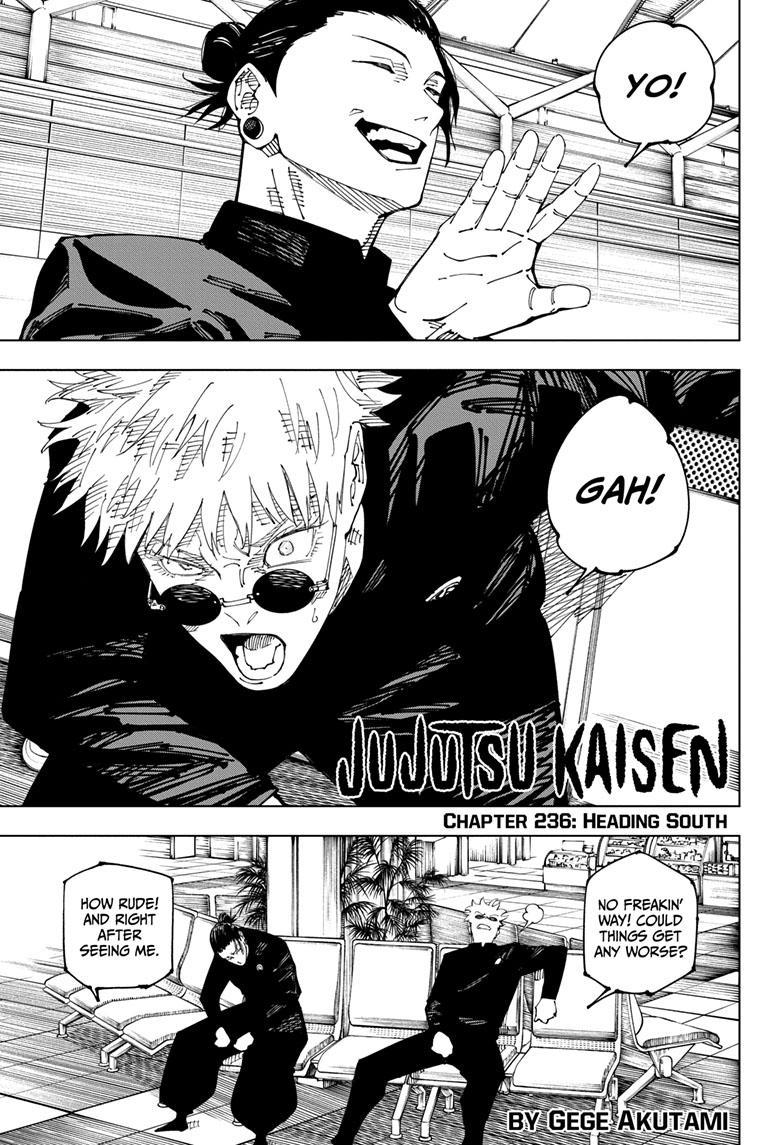 Jujutsu Kaisen, Chapter 236 image 01