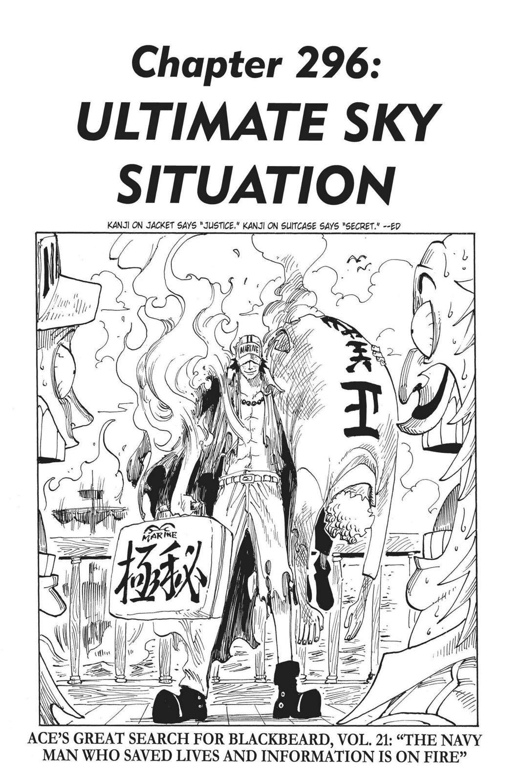 One Piece, Chapter 296 image 07