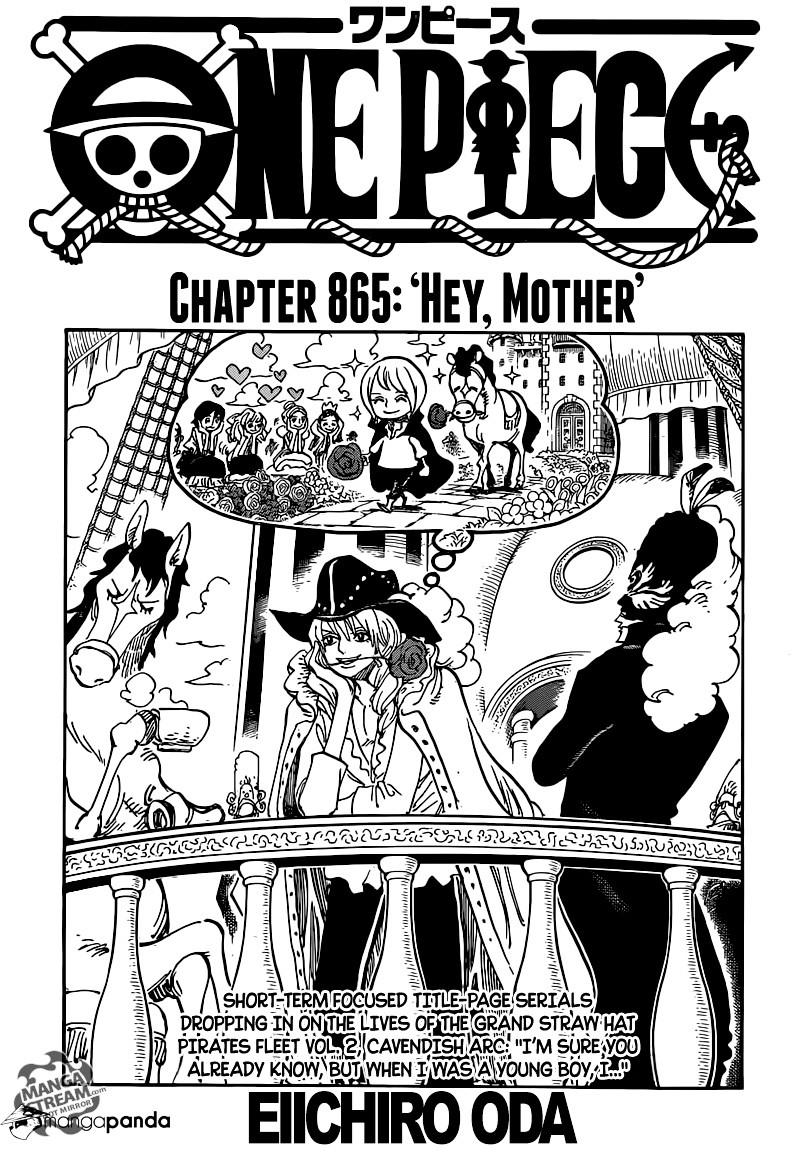 One Piece, chapter 865 image 01