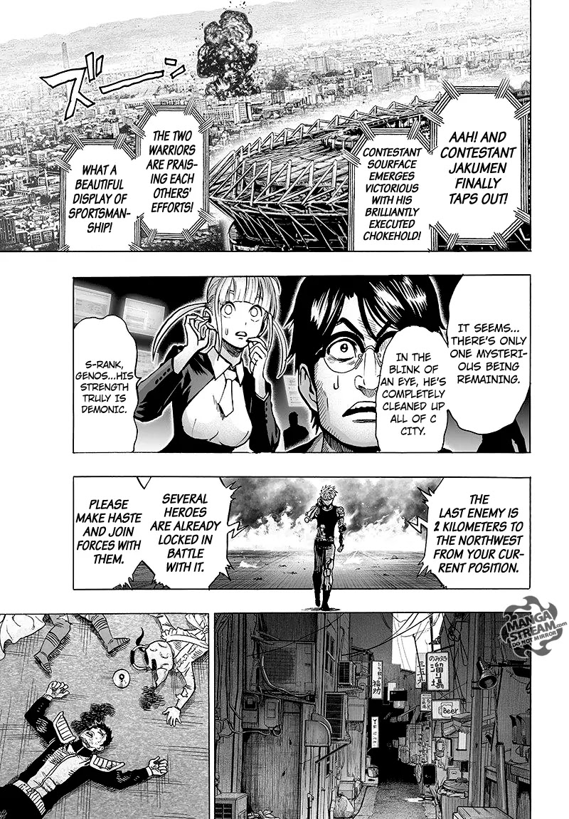 One Punch Man, Chapter 63.2 Games And Combat Part 2 image 20