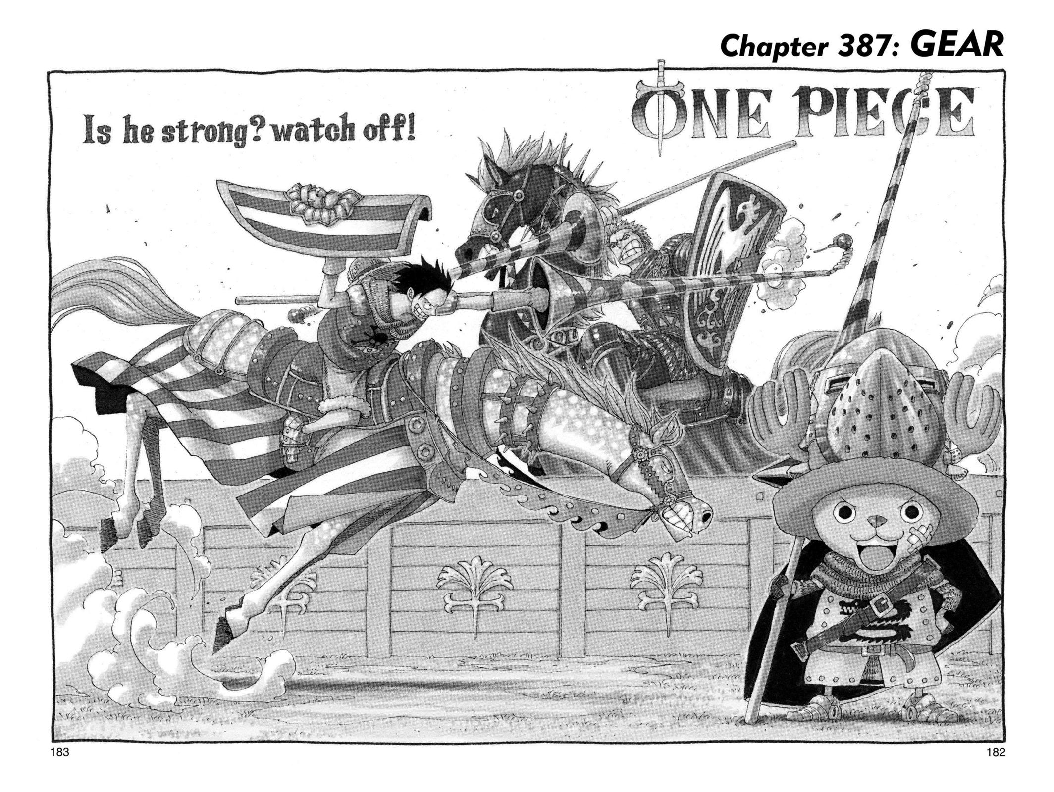 One Piece, Chapter 387 image 01