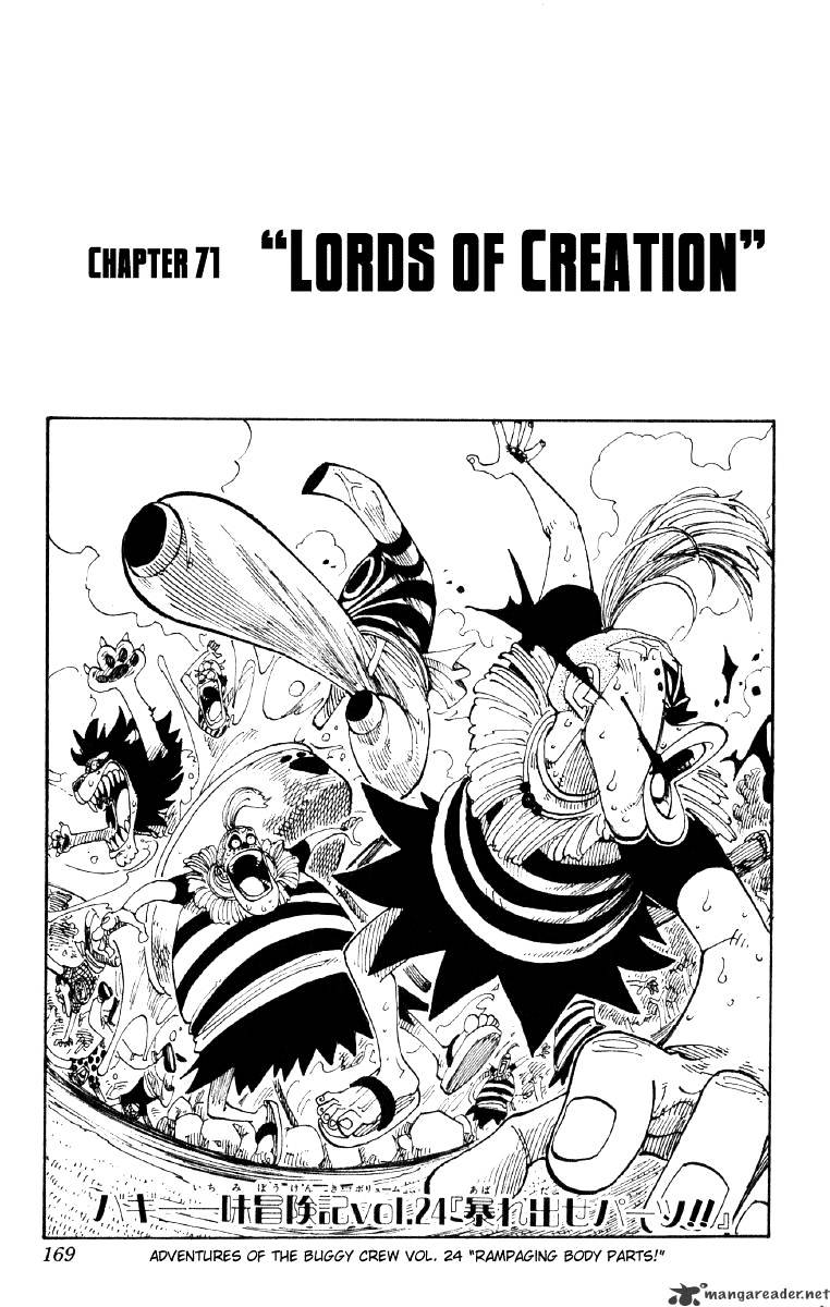 One Piece, chapter 71 image 01