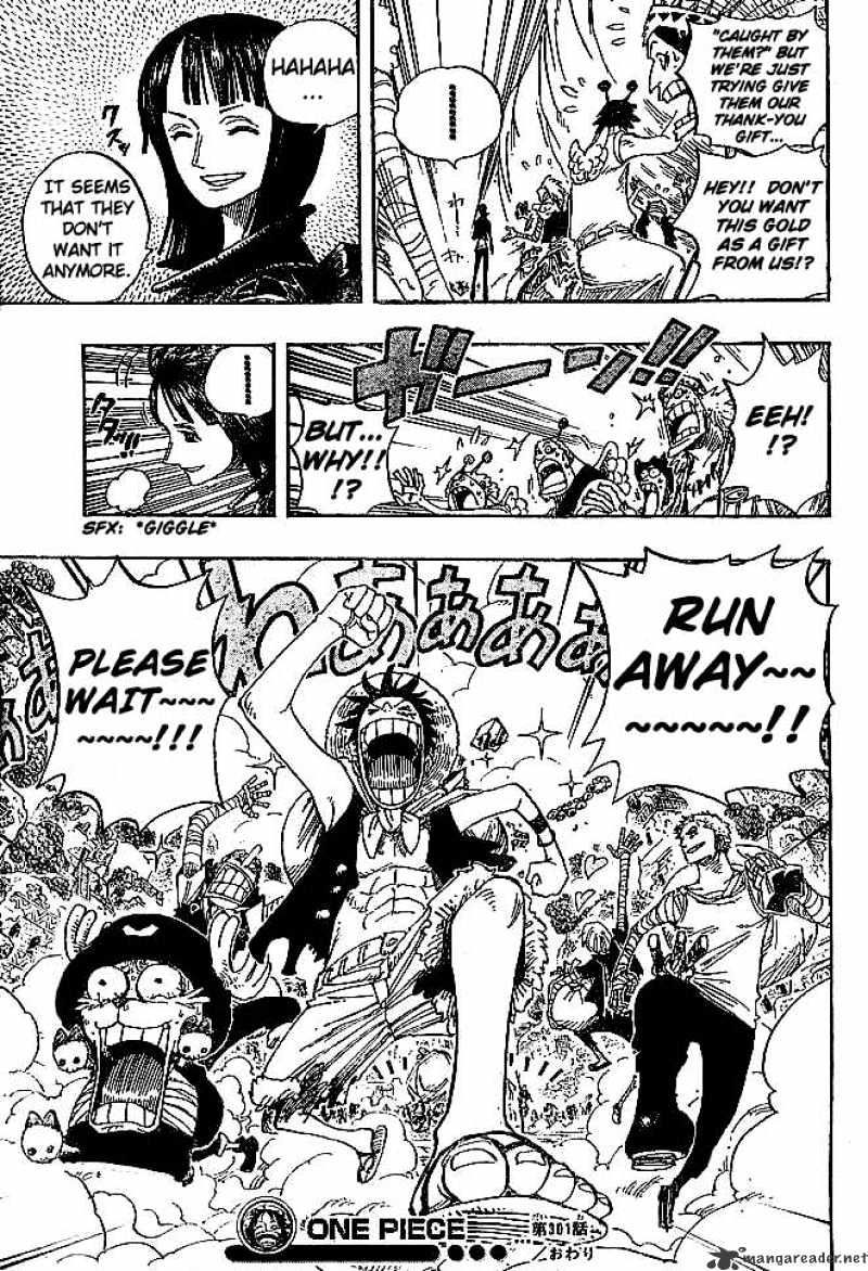 One Piece, chapter 301 image 19