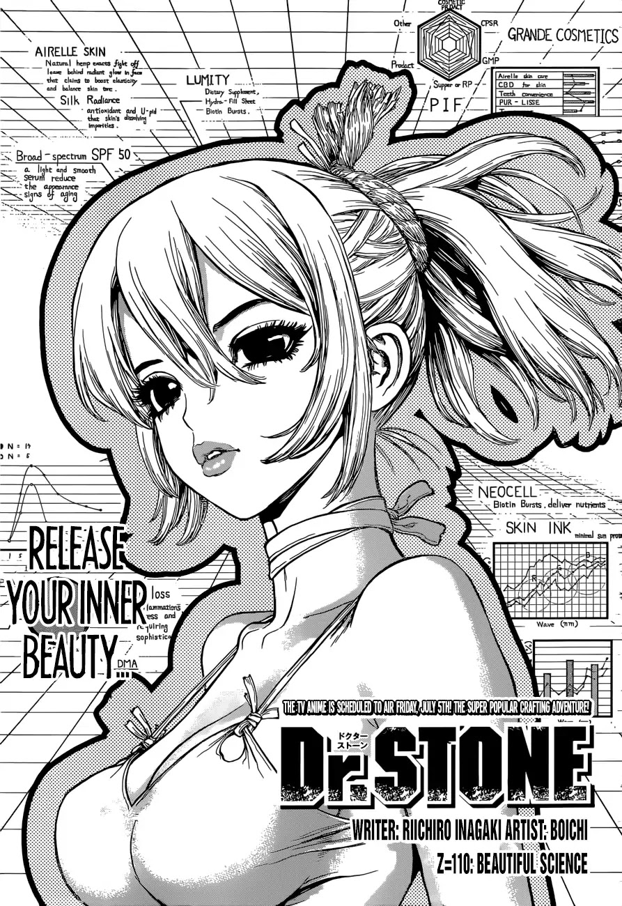 Dr.Stone, Chapter 110 Beautiful Science image 01