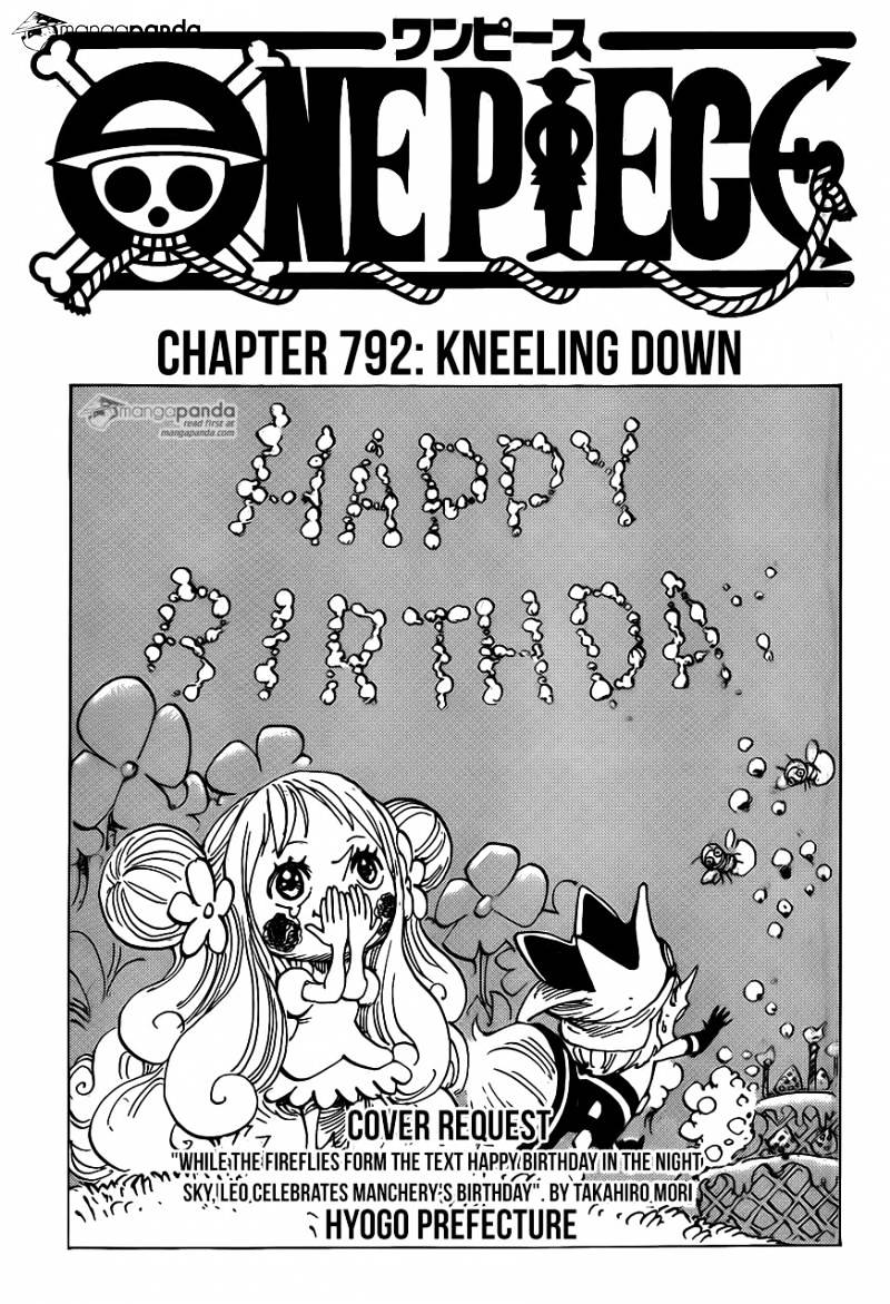 One Piece, chapter 792 image 01