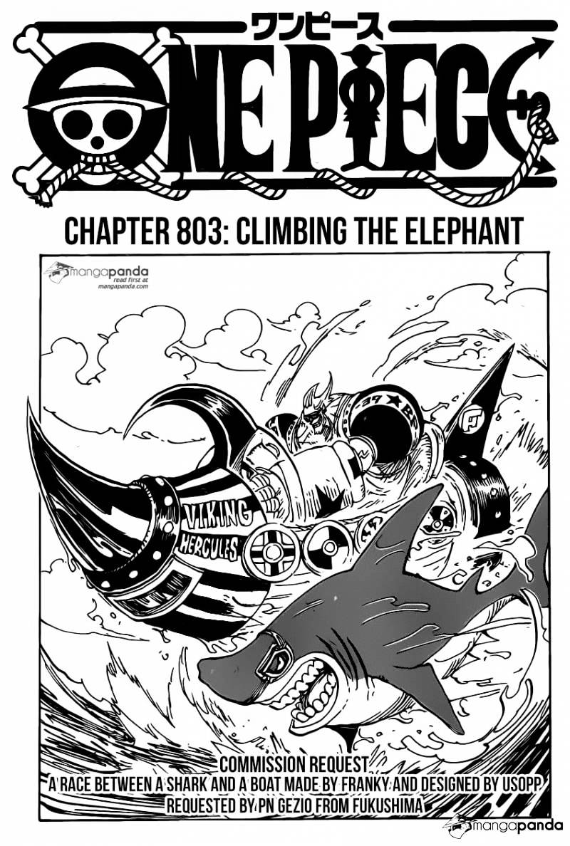 One Piece, chapter 803 image 01