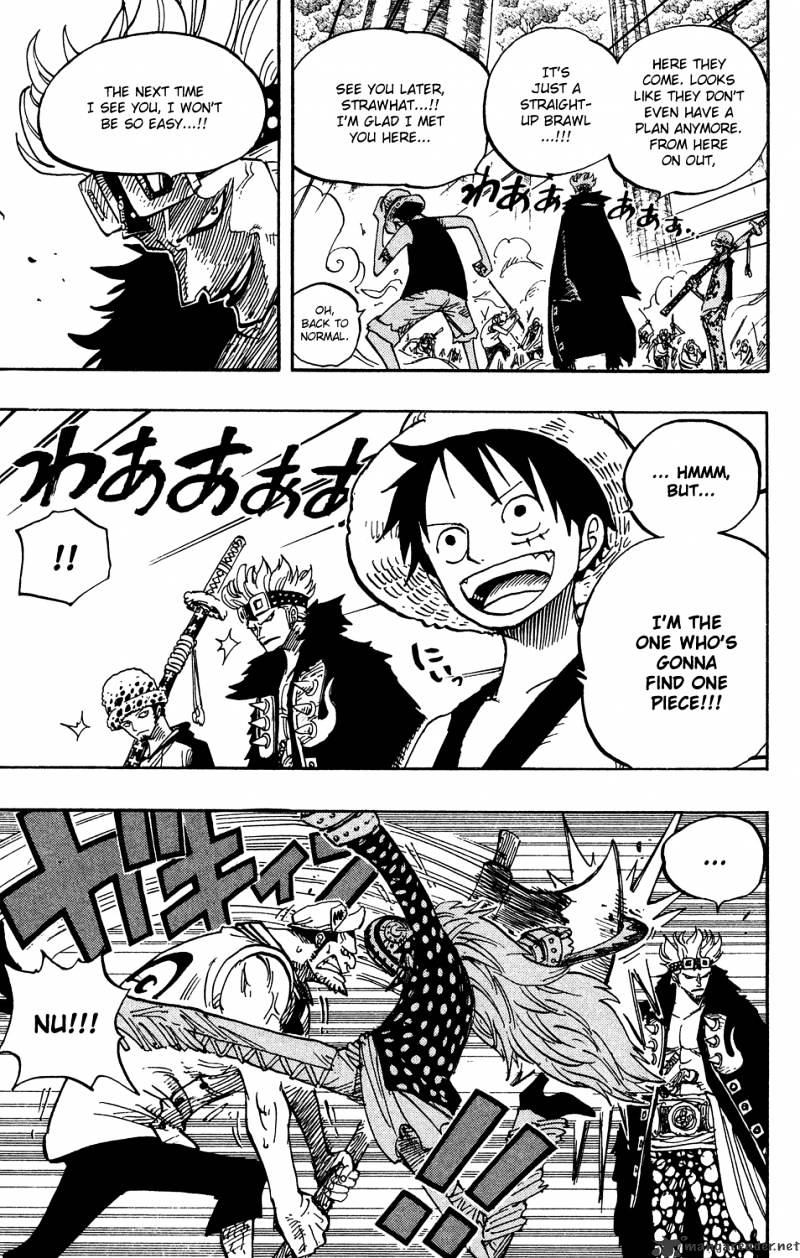 One Piece, chapter 505 image 10