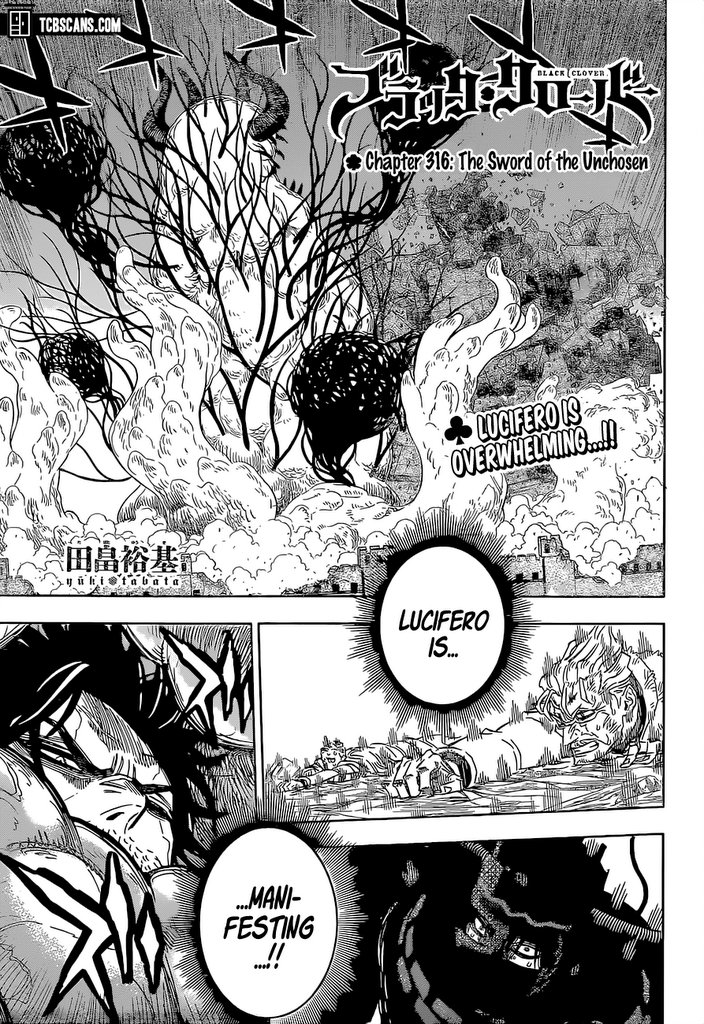 Black Clover, Chapter 316 image 01