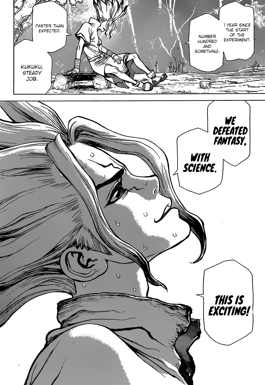 Dr.Stone, Chapter 2  Fantsy vs Science image 24