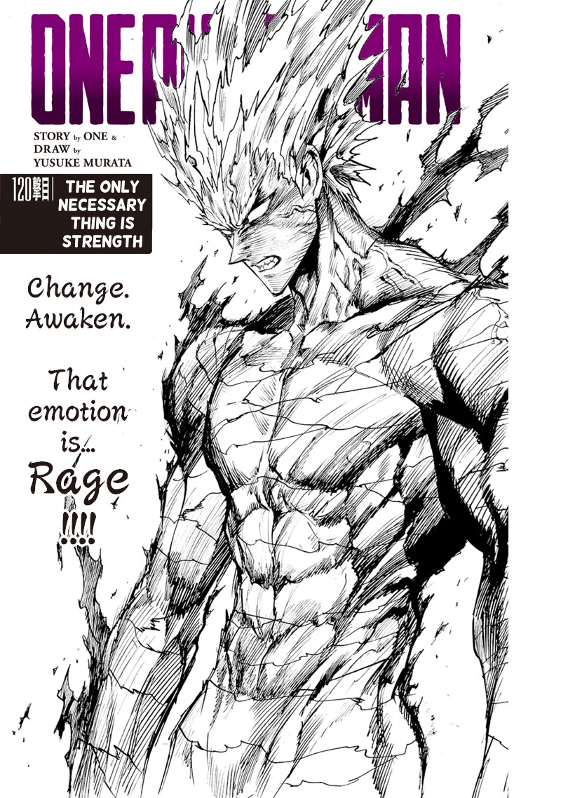 One Punch Man, Chapter 120 The Only Necessary Thing Is Strength (Revised) image 01