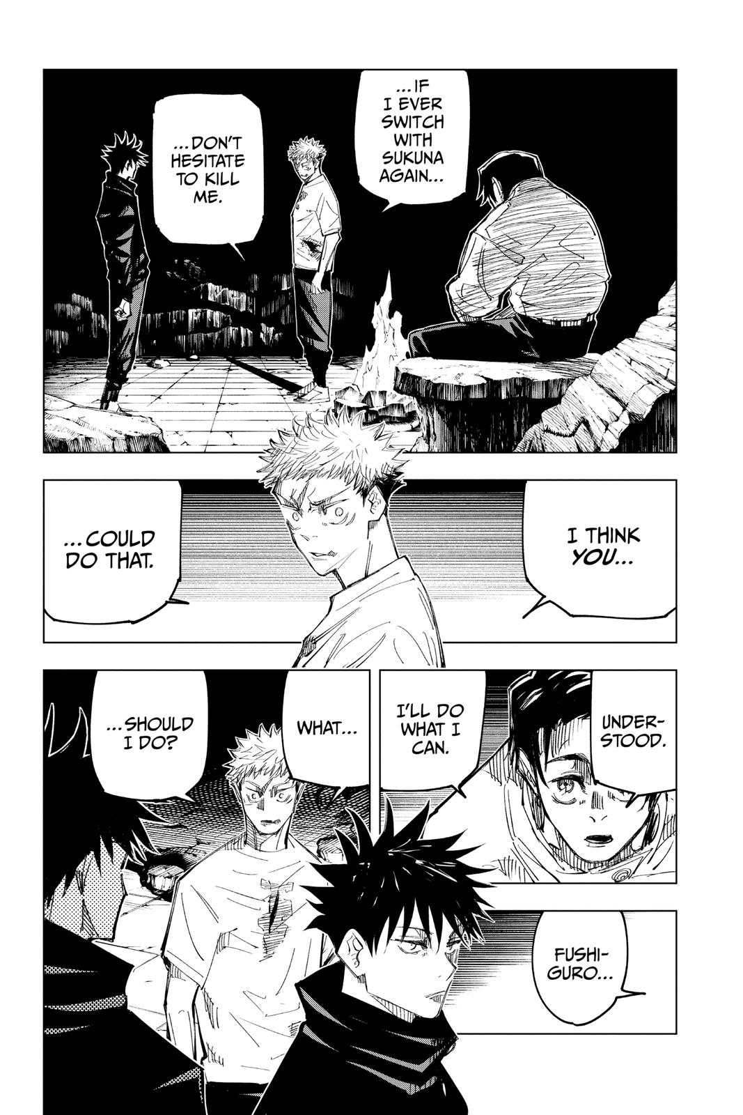 Jujutsu Kaisen, Chapter 144 image 03