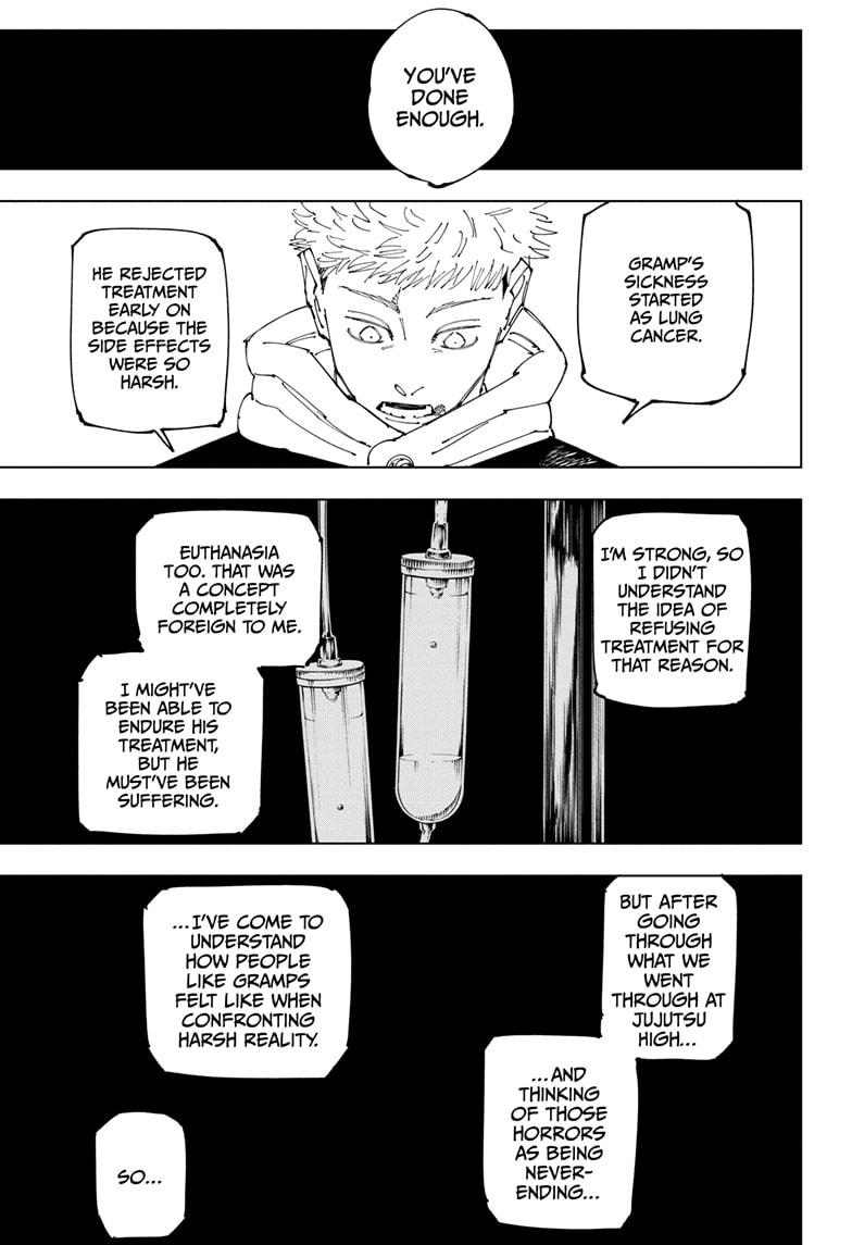 Jujutsu Kaisen, Chapter 266 image 03