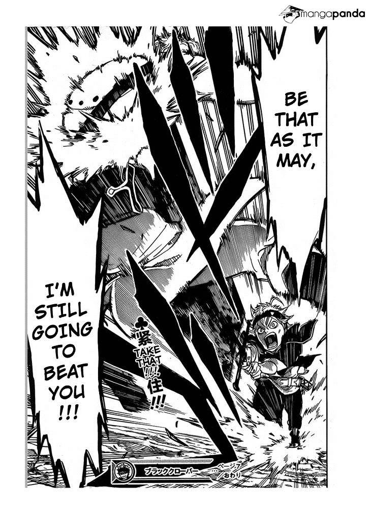 Black Clover, Chapter 7  Beast image 19