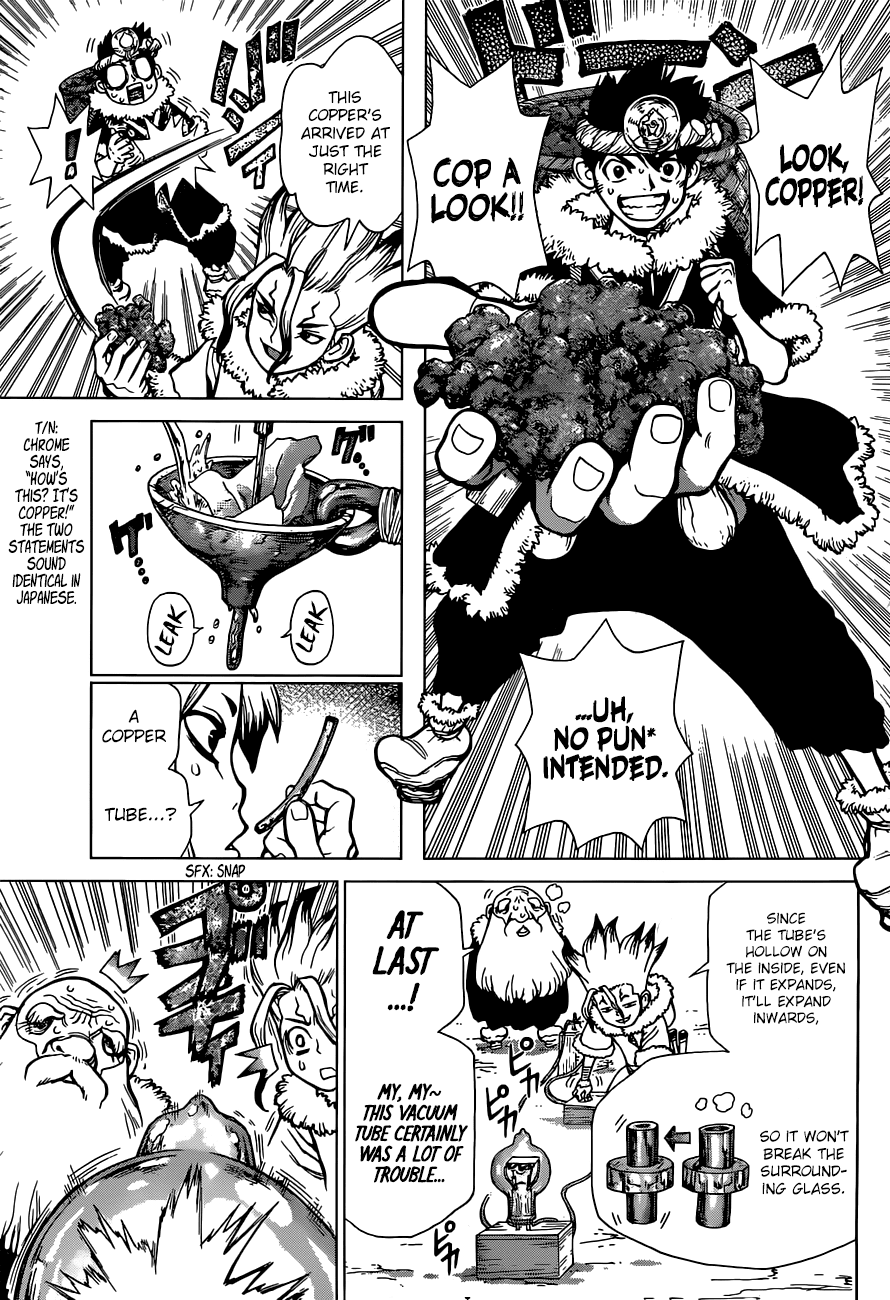 Dr.Stone, Chapter 54 Glittering Blue Jewel image 10