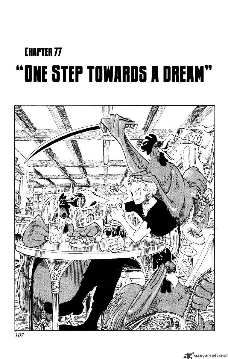 One Piece, chapter 77 image 01